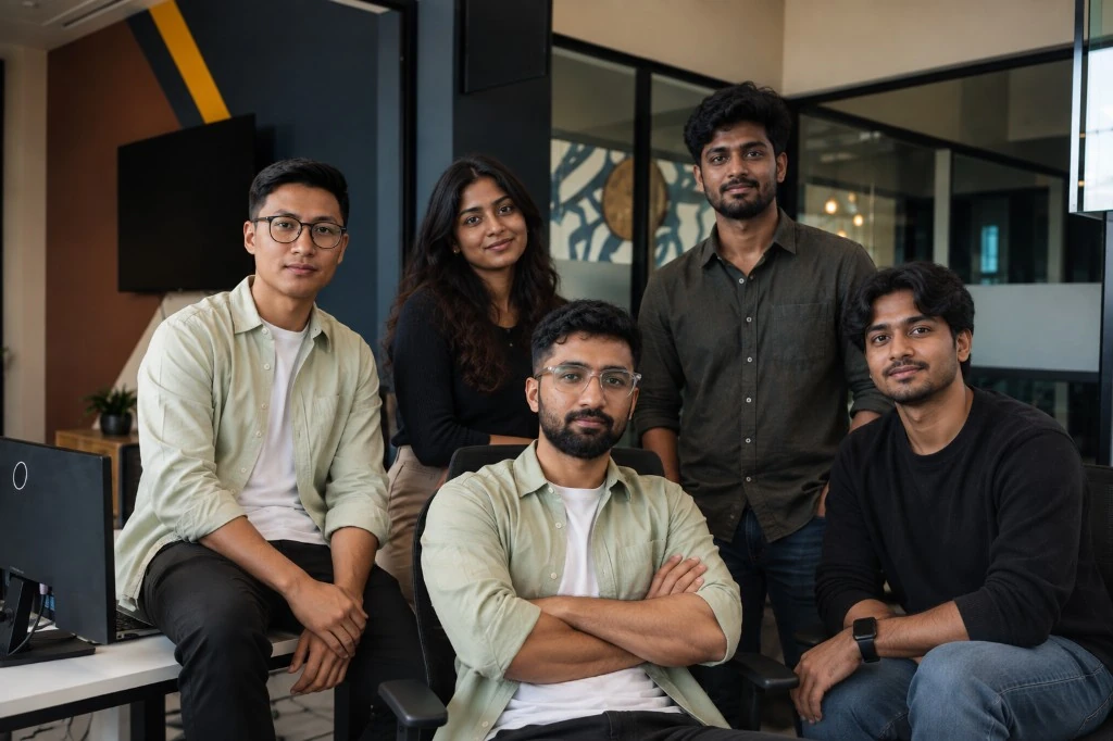 The alimirsa team — Ali Mirsa with the implementation team